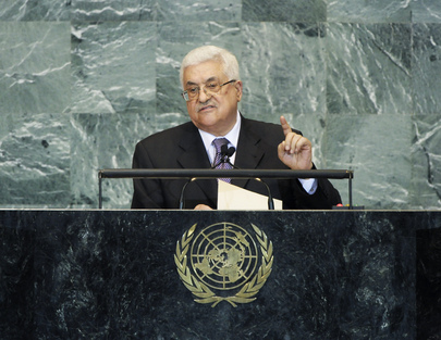 O Presidente da Autoridade Palestina, Mahmoud Abbas, fez o pedido oficial para adesão da Palestina à ONU na semana passada. (Foto: UN Photo/Marco Castro)