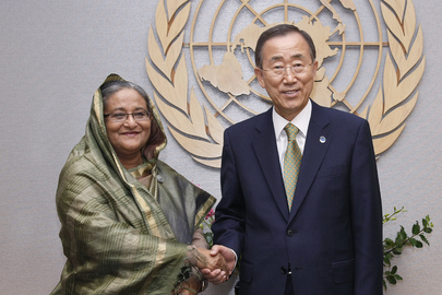 Secretaty-General Meets Prime Minister of Bangladesh