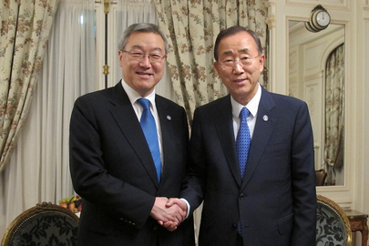 Secretaty-General Meets Foreign Minister of Republic of Korea