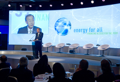 Ban Ki-moon palestra sobre energia em Oslo, Noruega