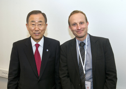 Secretary-General Meets Danish Climate and Energy Minister