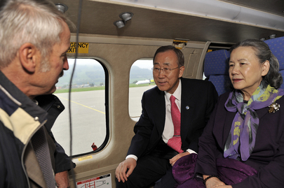 Secretary-General Observes Rapidly Decreasing Glaciers in Switzerland