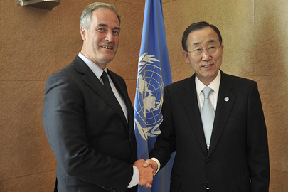 Secretary-General Meets Member of House of Lords in Geneva