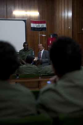 New UNAMI Head Holds Town Hall Meeting with Staff in Baghdad