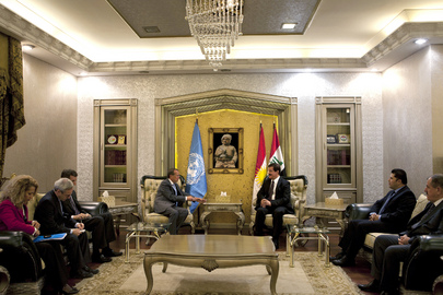 Special Representative for Iraq Meets Speaker of Kurdish Regional Parliament