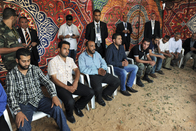 Secretary-General Visits Khalida Ferjan Grave Site in Tripoli