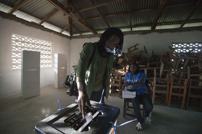 Liberia Holds Presidential Run-Off Election