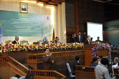 Secretary-General Attends Celebration of Bangladeshi e-Governance Initiative 