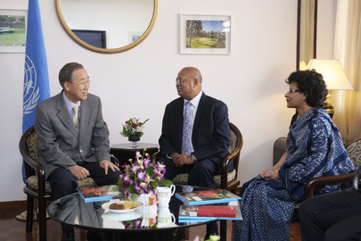 Secretary-General Meets Leadership of Development Organisation, BRAC