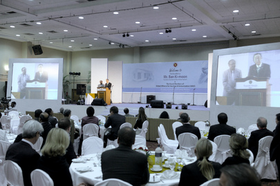 Secretary-General Speaks at GAVI Reception in Dhaka
