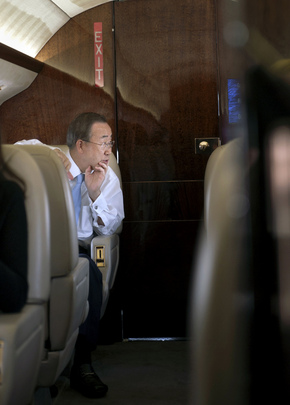Secretary-General En Route from Bangladesh to Thailand