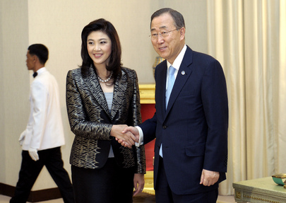 Secretary-General Meets Thai Prime Minister in Bangkok