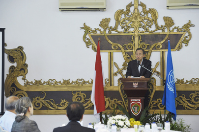Secretary-General Speaks at REDD+ Event in Central Kalimantan, Indonesia