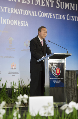 Secretary-General Attends ASEAN Business Summit in Bali