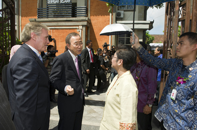 Secretary-General's Visit to Bali Health Centre Focuses on Women, Children