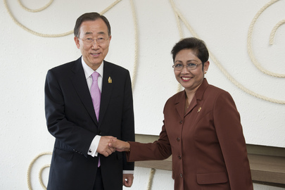 Secretary-General Meets Health Minister of Indonesia