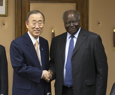 Secretary-General Meets President of Kenya in Nairobi