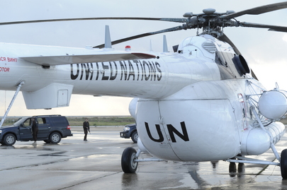 Secretary-General Takes Off for Naqoura, Lebanon