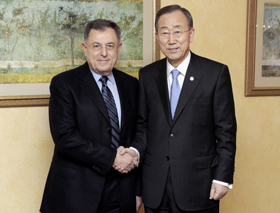 Secretary-General Meets Lebanese Parliamentary Leader