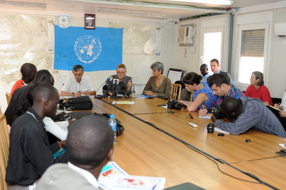 Deputy Special Representative for South Sudan Briefs on Displaced in Jonglei