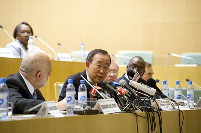 Secretary-General Briefs Press in Addis Ababa
