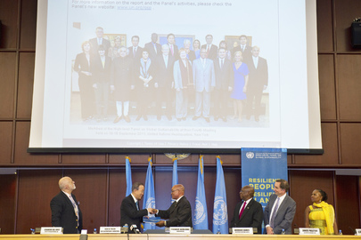 Global Sustainability Panel Launches Report, 
