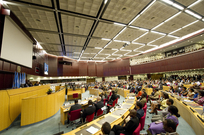 Secretary-General Holds Town Hall with Staff Members in Addis Ababa