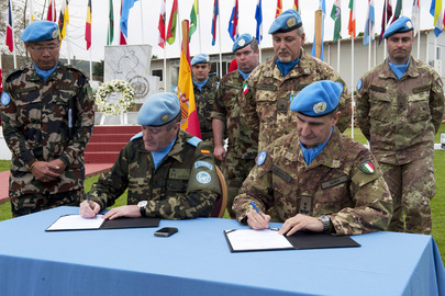 Change of Command at UN Mission in Lebanon