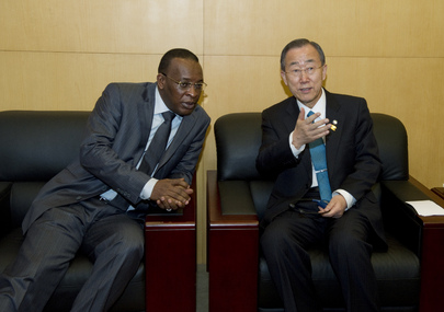 Secretary-General Meets A.U. Representative for Standby Force