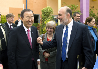 Secretary-General Arrives in Israel