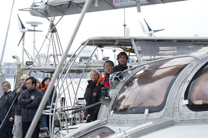 Secretary-General Visits “Tara” Expedition Boat