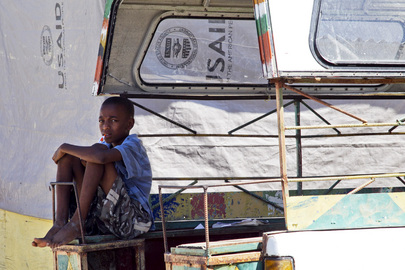 Security Council Mission to Haiti Visits Camp for Internally Displaced