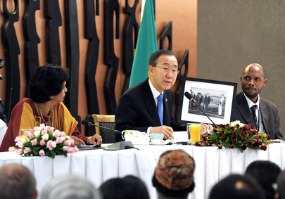 Secretary-General Holds Town Hall with UN Staff in Zambia