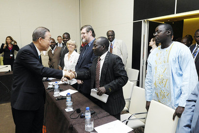 Secretary-General Meets Representatives of Angolan Civil Society