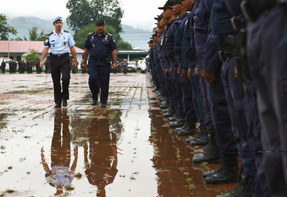 UN and Timor Police Prepare for Presidential Elections
