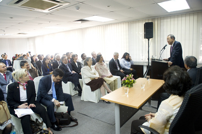 Secretary-General Addresses UN Staff in Malaysia
