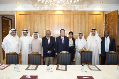 Secretary-General Meets UNDP Advisory Board in Kuwait 