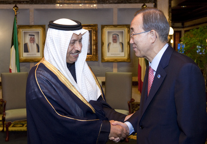 Secretary-General Meets Prime Minister of Kuwait