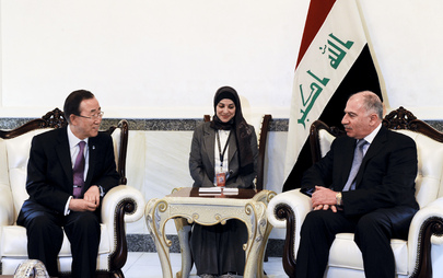 Secretary-General Meets Speaker of Iraqi Parliament
