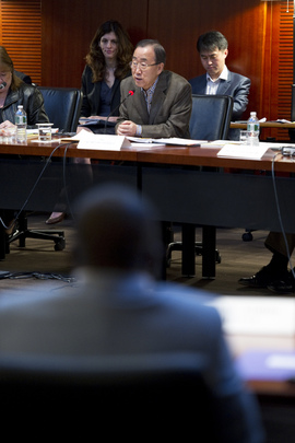Secretary-General Participates in Security Council Retreat