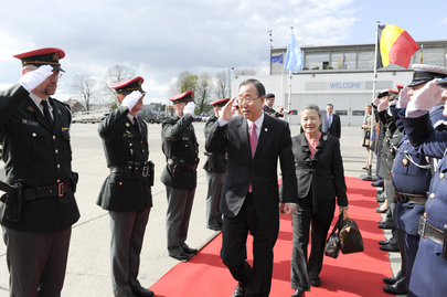 Secretary-General Concludes Visit to Belgium
