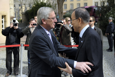 Secretary-General Meets Prime Minister of Luxembourg