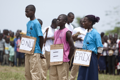 UN Organizes Inter-School Event in Bonoua, Côte d'Ivoire