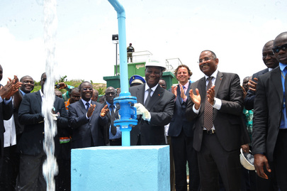 UNOCI Head and Ivorian President Inaugurate Facilities in Duékoué