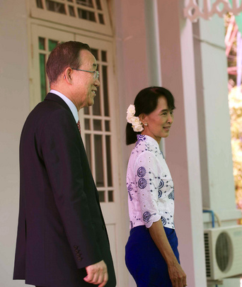 Secretary-General and Aung San Suu Kyi Brief Press