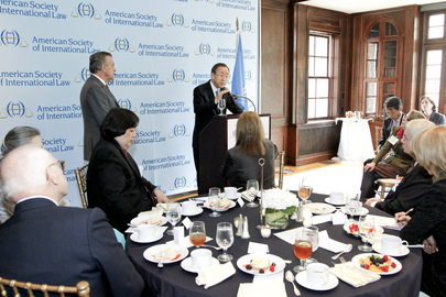 Secretary-General Addresses International Law Society in Washington