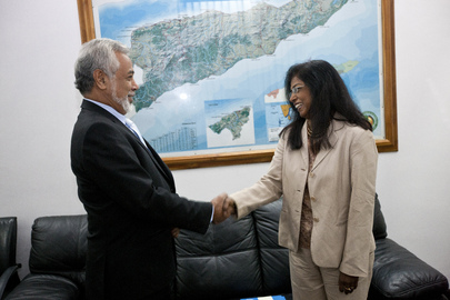 UNMIT Chief Meets Timorese Prime Minister for Handover Ceremony