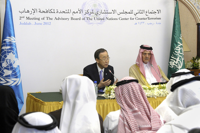 Secretary-General and Saudi Foreign Minister Brief on Counter-Terrorism 