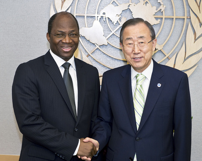 Secretary-General Meets Foreign Minister of Burkina Faso