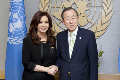 Secretary-General Meets President of Argentina